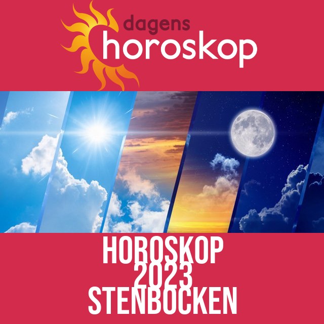 Stenbocken: Horoskop 2023