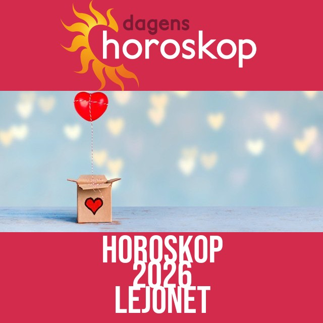 Lejonet: Horoskop 2026