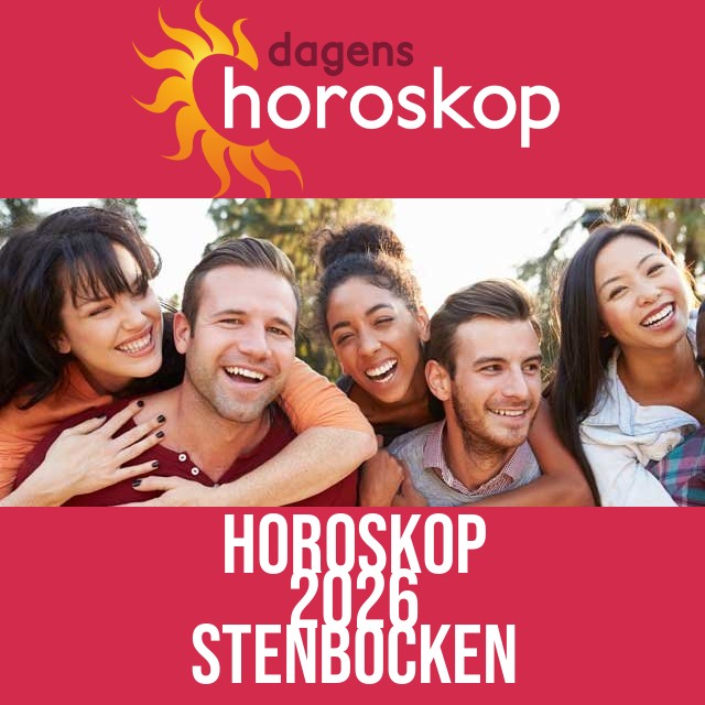 Stenbocken: Horoskop 2026