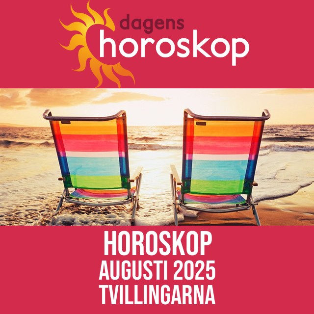 Tvillingarna: Horoskop Augusti 2025