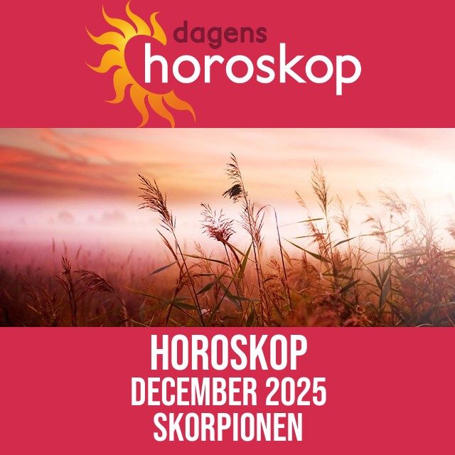 Skorpionen: Horoskop December 2025