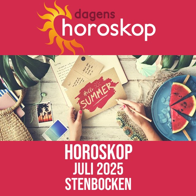 Stenbocken: Horoskop Juli 2025