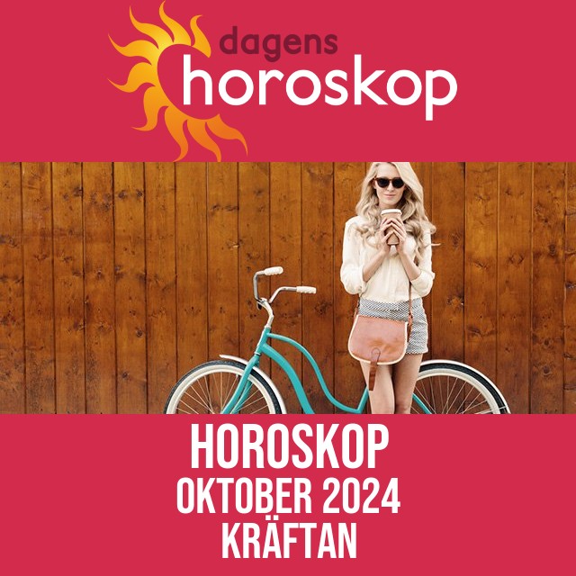 Horoskop Oktober 2024 för Kräftan