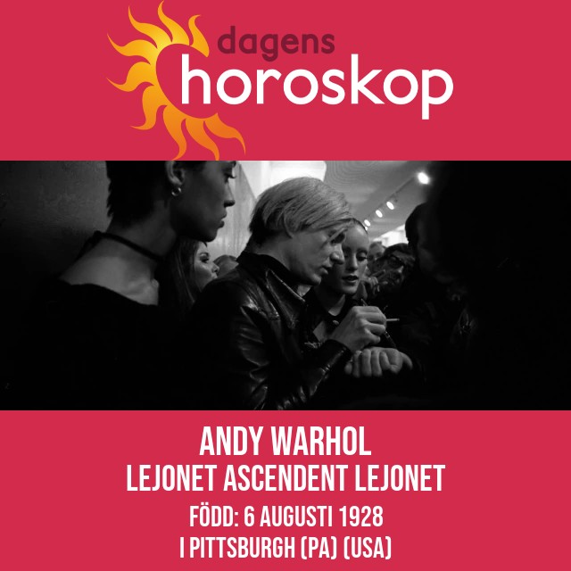 Andy Warhols astrologiska porträtt: Leos påverkan