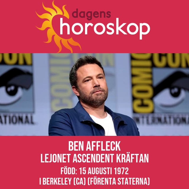 Ben Affleck: Stjärnan bakom karaktärerna