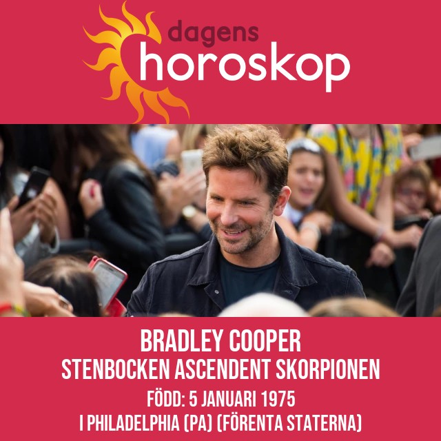 Bradley Cooper: Den ambitiösa stenbocken