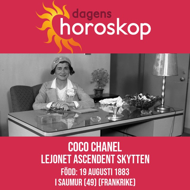 Astrologiska insikter om Coco Chanels leoinflytande