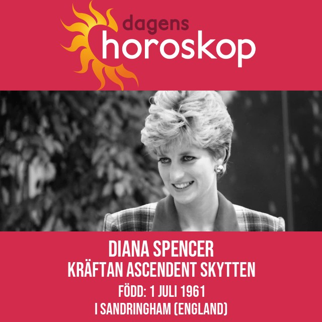 Diana Spencers zodiakinflytande i Kräftan