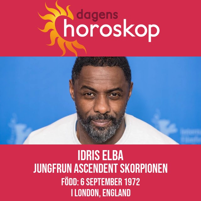 Idris Elbas astrologiska insikter om Jungfrun