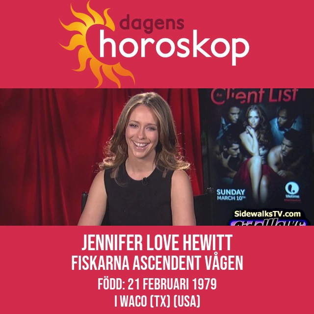 Jennifer Love Hewitts astrologiska porträtt: Insikter om Fiskarna