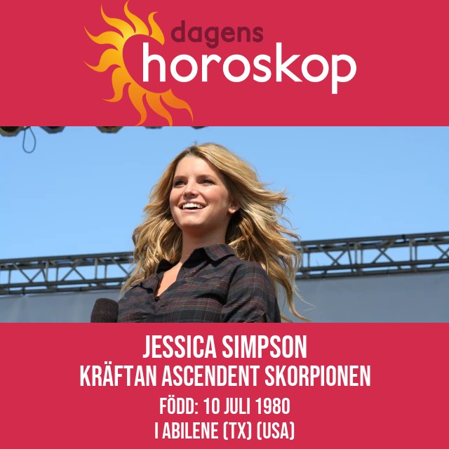 Jessica Simpsons astrologiska porträtt som Kräfta