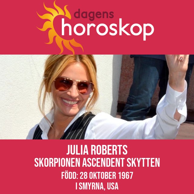 Julia Roberts Skorpionens astrologiska insikter