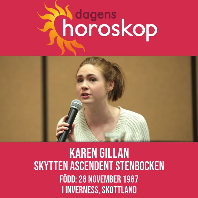 Karen Gillan: Stjärnan Skorpionen Avslöjad