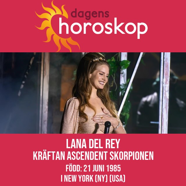 Lana Del Reys cancerastrologi avslöjad