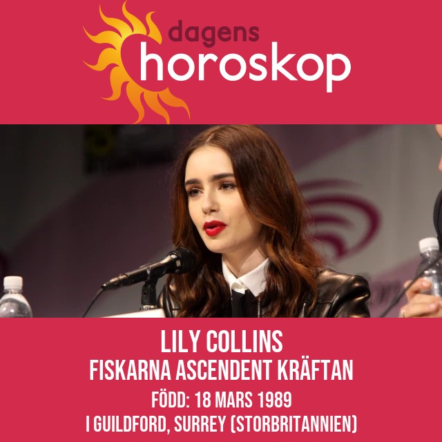 Lily Collins: En Äkta Fiskestjärna