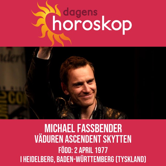 Michael Fassbenders stjärntecken är Väduren