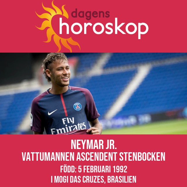 Neymar Jrs astrologiska profil: Ett perspektiv från Vattuman