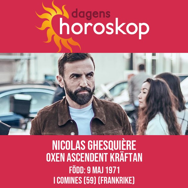 Nicolas Ghesquière: Astrologiska insikter om Oxen