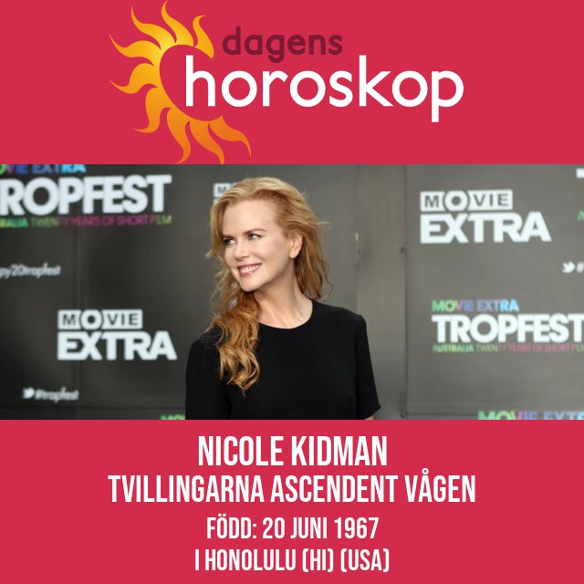 Nicole Kidman: Tvillingstjärnan Avslöjad