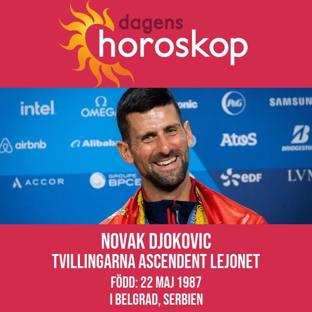 Novak Djokovics astrologiska porträtt: Inflytandet från Tvillingarna