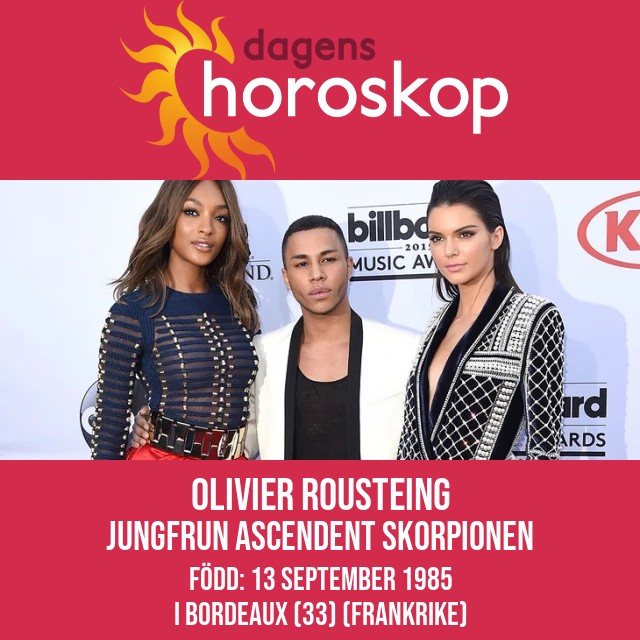 Olivier Rousteing: En Jungfrus Kreativa Resa