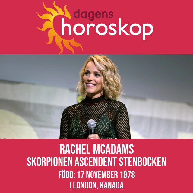 Rachel McAdams: Skorpiondrottningen