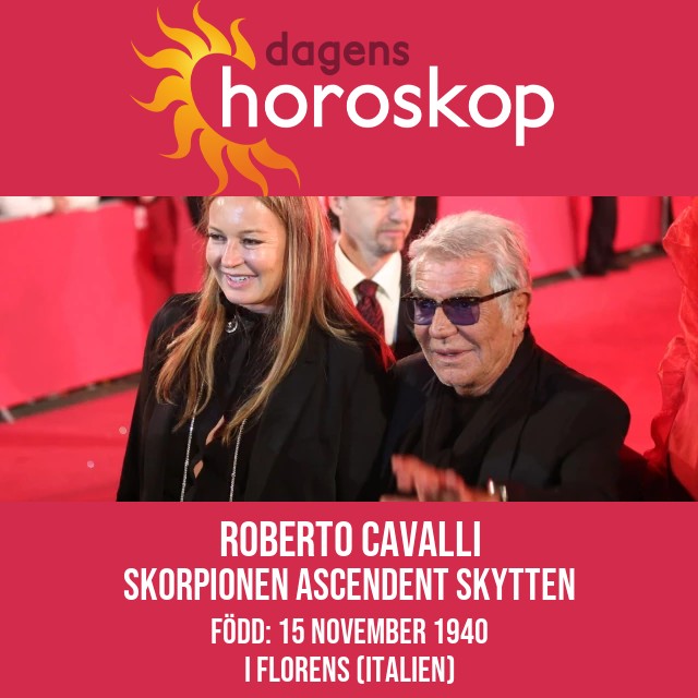 Astrologiska insikter om Roberto Cavalli: Skorpionens stjärntecken