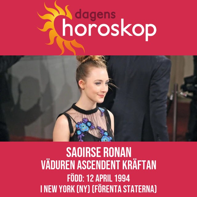 Saoirse Ronans astrologi: Insikter om Väduren