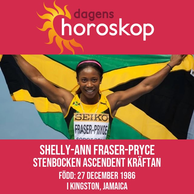 Astrologiska insikter om Shelly-Ann Fraser-Pryce