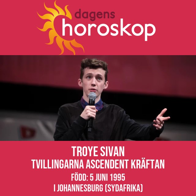 Troye Sivans astrologi för Tvillingarna - en förklaring