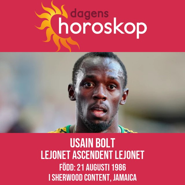 Usain Bolts Leo astrologiska insikter