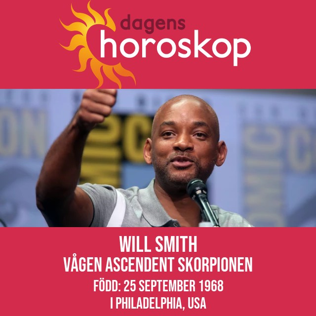 Will Smith: En astrologisk resa genom Vågens tecken