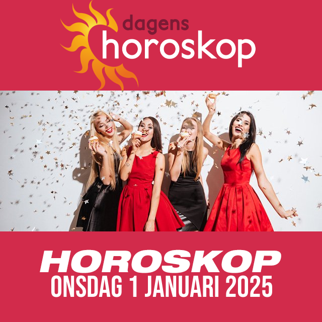 Daglig horoskop för Onsdag 1 Januari 2025