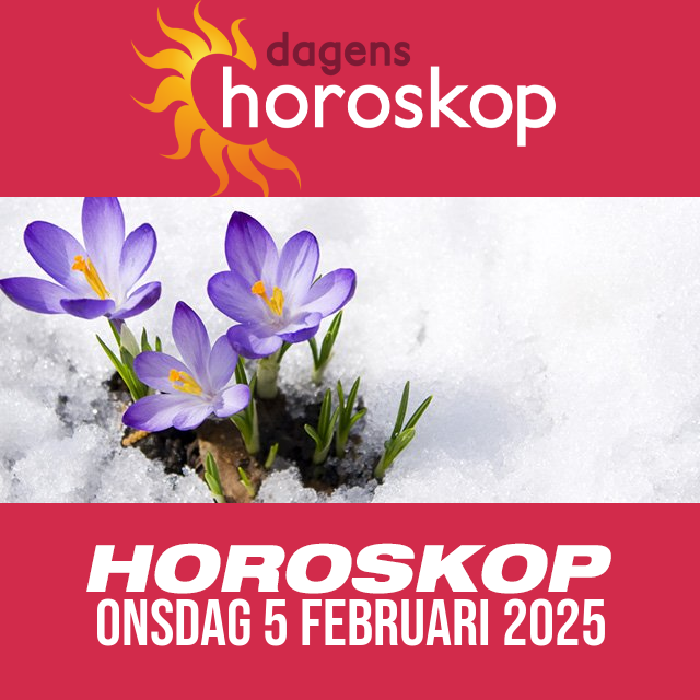 Daglig horoskop för Onsdag 5 Februari 2025