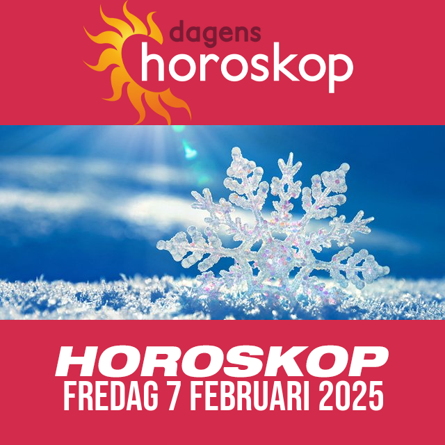 Daglig horoskop för Fredag 7 Februari 2025