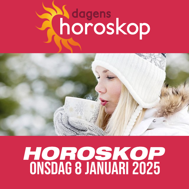 Daglig horoskop för Onsdag 8 Januari 2025