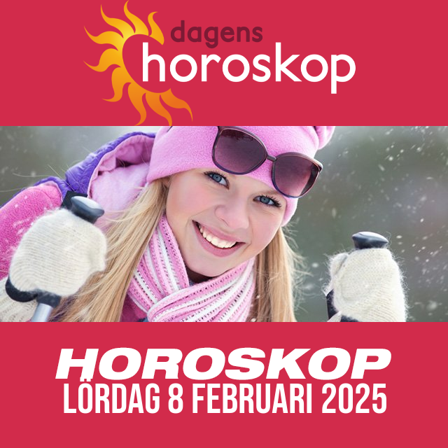 Daglig horoskop för Lördag 8 Februari 2025