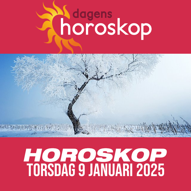 Daglig horoskop för Torsdag 9 Januari 2025