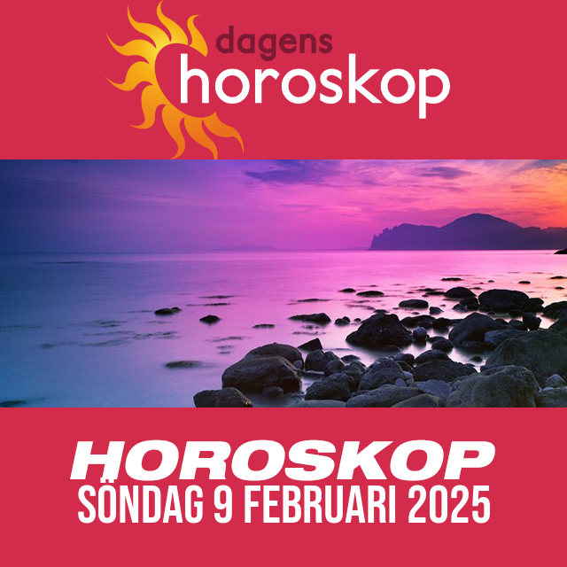 Daglig horoskop för Söndag 9 Februari 2025