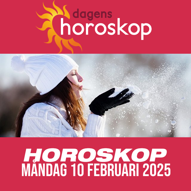 Daglig horoskop för Måndag 10 Februari 2025