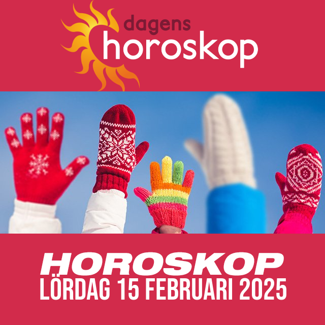 Daglig horoskop för Lördag 15 Februari 2025