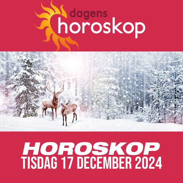 Daglig horoskop för Tisdag 17 December 2024