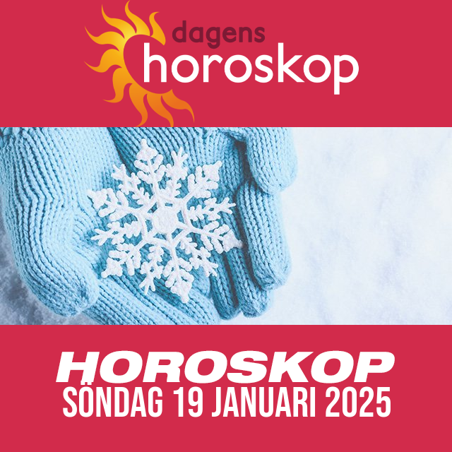 Daglig horoskop för Söndag 19 Januari 2025