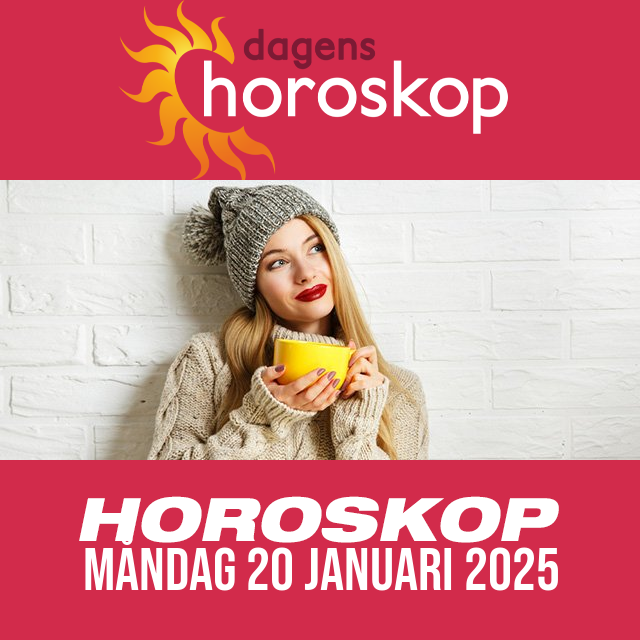 Daglig horoskop för Måndag 20 Januari 2025