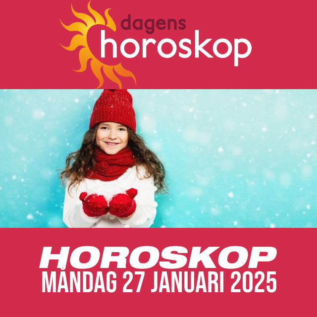 Daglig horoskop för Måndag 27 Januari 2025