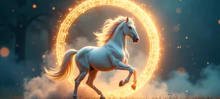 Hästen, född för att synas och älskas!